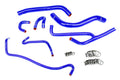 HPS Performance High Temp Reinforced Silicone Radiator and Heater Coolant Hose Kit Blue 57-1506-BLUE