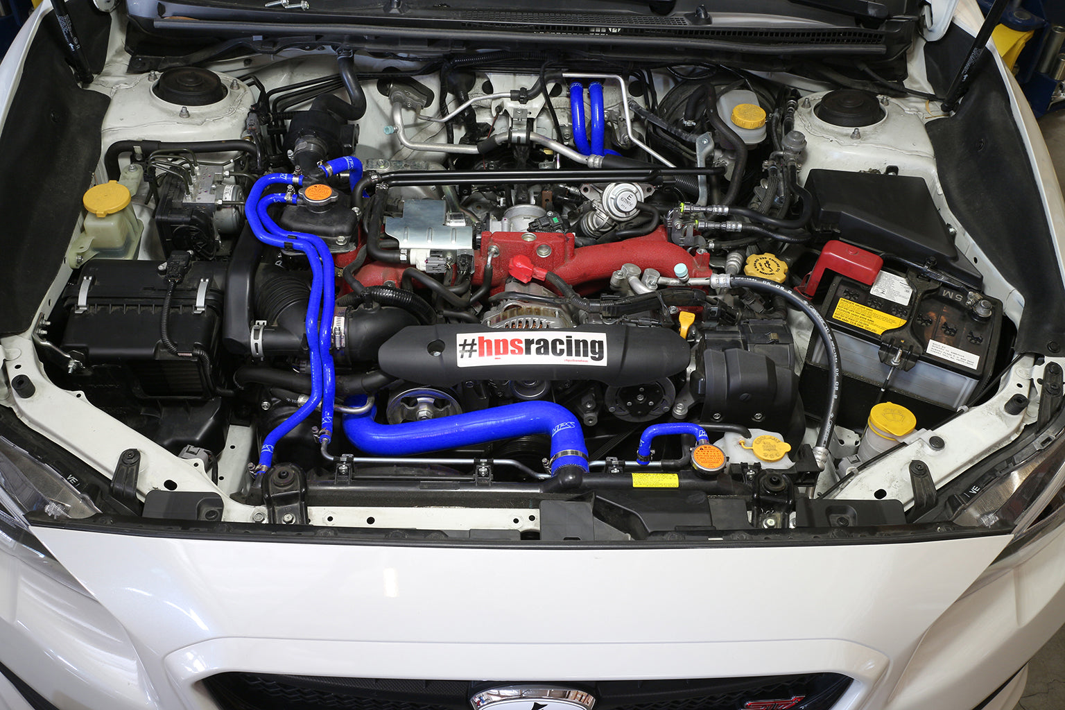 HPS Performance High Temp Reinforced Silicone Radiator and Heater Coolant Hose Kit, Blue, 57-1516-BLUE