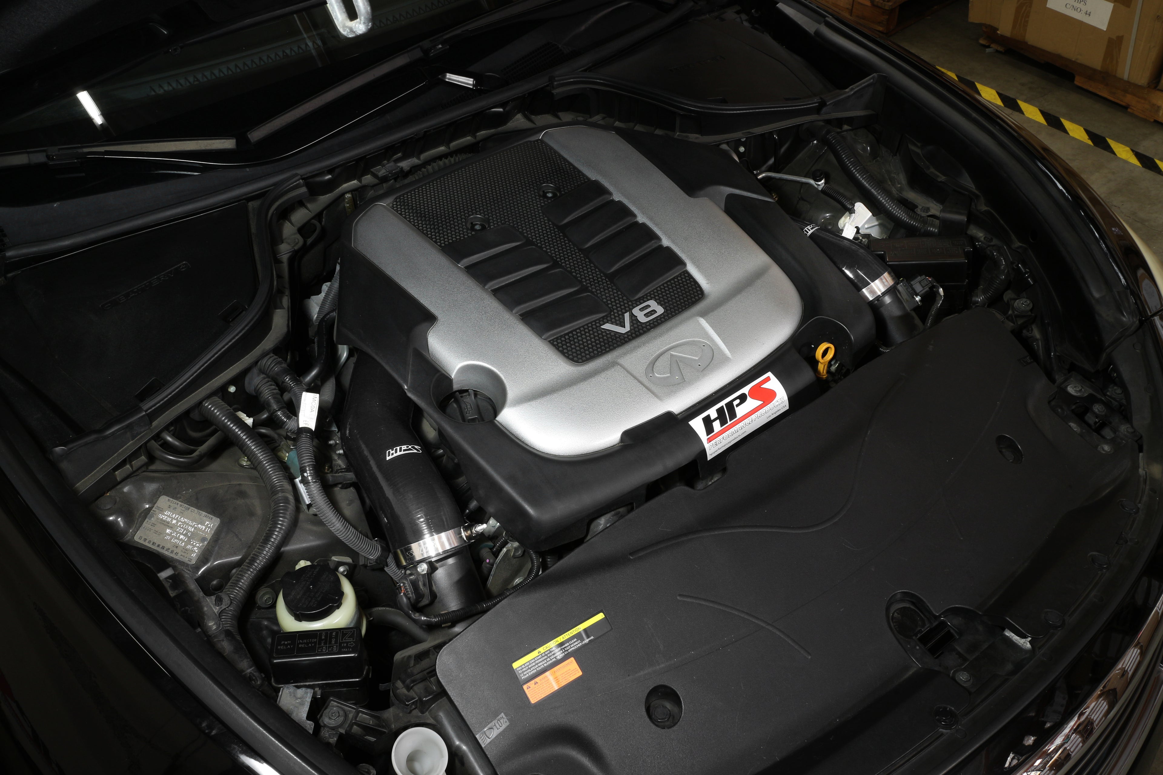 HPS Performance High Temp Reinforced Silicone Air Intake Hose Kit, Black, 57-1517-BLK