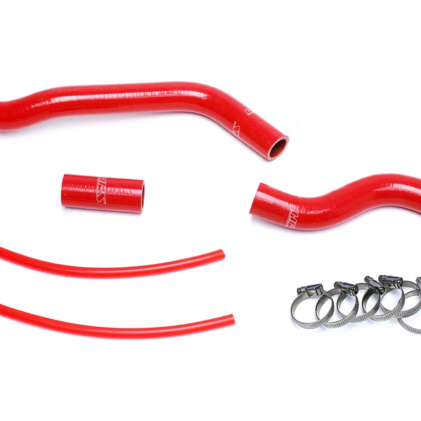 HPS Performance High Temp Reinforced Silicone Radiator Coolant Hose Kit Red 57-1525-RED