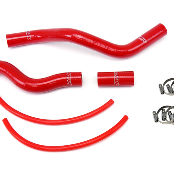 HPS Performance High Temp Reinforced Silicone Radiator Coolant Hose Kit Red 57-1526-RED
