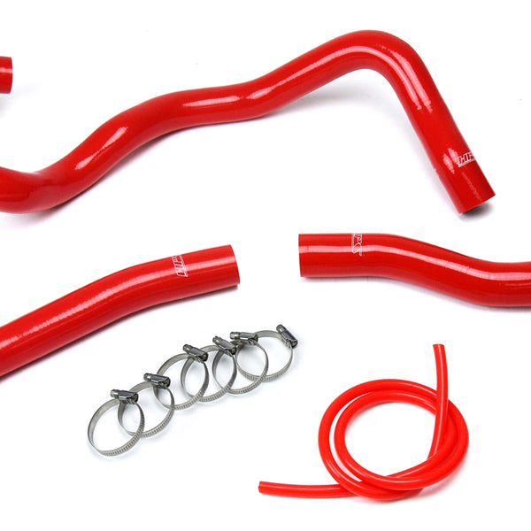 HPS Performance High Temp Reinforced Silicone Radiator Coolant Hose Kit Red 57-1530-RED