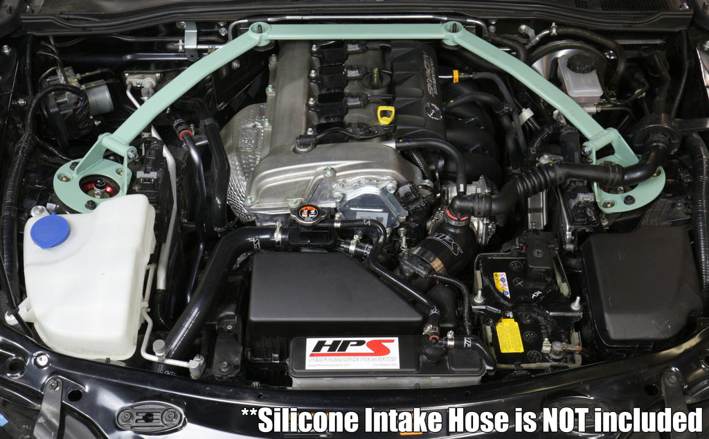 HPS Performance High-Temp Reinforced Silicone Radiator and Heater Coolant Hose Kit (Blue) - Mazda MX-5 Miata (2016-2024)