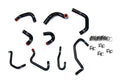 HPS Performance High Temp Reinforced Silicone Ancillary Coolant Hose Kit Black 57-1581A-BLK