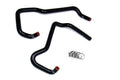 HPS Performance High Temp Reinforced Silicone Heater Coolant Hose Kit Black 57-1581H-BLK