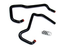 HPS Performance High Temp Reinforced Silicone Heater Coolant Hose Kit Black 57-1581H-BLK