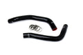 HPS Performance High Temp Reinforced Silicone Radiator Coolant Hose Kit Black 57-1581R-BLK
