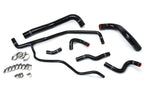 HPS Performance High Temp Reinforced Silicone Radiator and Heater Coolant Hose Kit Black 57-1583-BLK