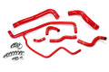 HPS Performance High Temp Reinforced Silicone Radiator and Heater Coolant Hose Kit Red 57-1583-RED