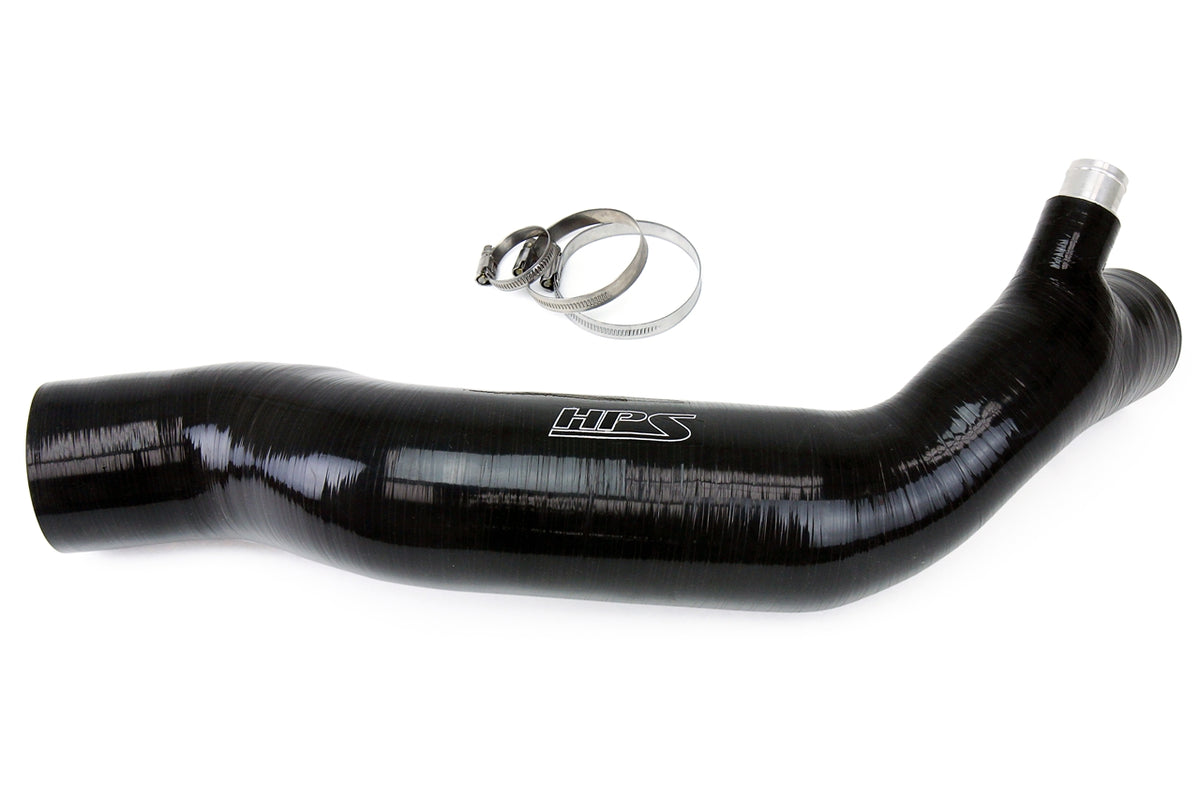 HPS Performance High Temp Reinforced Silicone Air Intake Hose Kit Black 57-1585-BLK