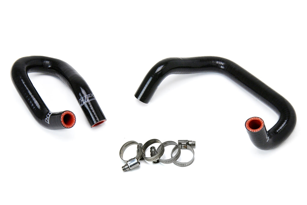 HPS Performance High Temp Reinforced Silicone Heater Coolant Hose Kit Black 57-1586-BLK
