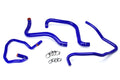 HPS Performance High Temp Reinforced Silicone Radiator and Heater Coolant Hose Kit Blue 57-1589-BLUE