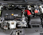 HPS Performance High-Temp Reinforced Silicone Air Intake Hose Kit (Red) - Honda Civic Non (2016-2026)