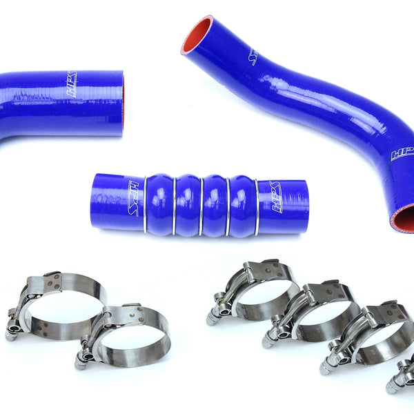 HPS Performance High Temp Reinforced Silicone Intercooler Hose Boots Kit Blue 57-1599-BLUE