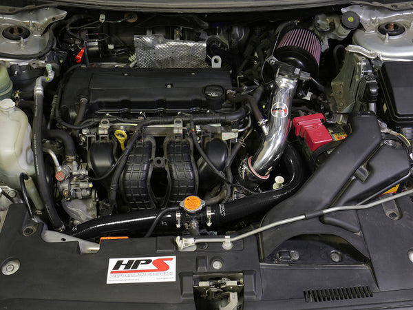HPS Performance High Temp Reinforced Silicone Radiator and Heater Coolant Hose Kit, Black, 57-1609-BLK