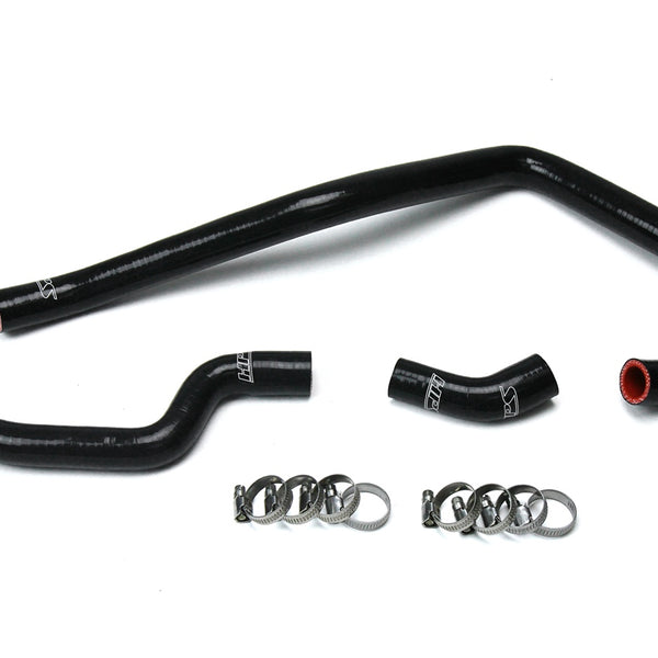 HPS Performance High Temp Reinforced Silicone Radiator Coolant Hose Kit Black 57-1615-BLK