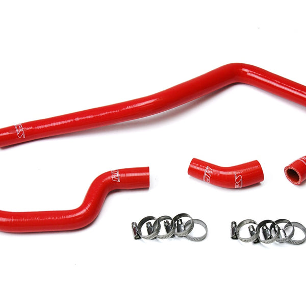 HPS Performance High Temp Reinforced Silicone Radiator Coolant Hose Kit Red 57-1615-RED