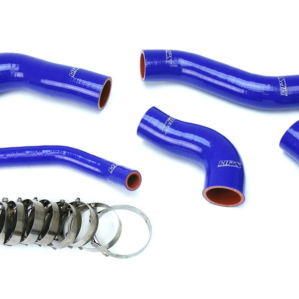 HPS Performance High Temp Reinforced Silicone Intercooler Hose Boots Kit Blue 57-1629-BLUE