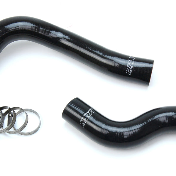 HPS Performance High Temp Reinforced Silicone Radiator Coolant Hose Kit Black 57-1632-BLK