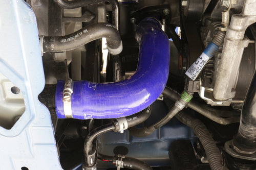 HPS Performance High Temp Reinforced Silicone Radiator Coolant Hose Kit, Blue, 57-1632-BLUE