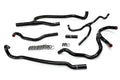 HPS Performance High Temp Reinforced Silicone Heater Coolant Hose Kit Black 57-1660-BLK