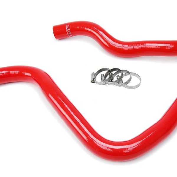 HPS Performance High Temp Reinforced Silicone Radiator Coolant Hose Kit Red 57-1662-RED