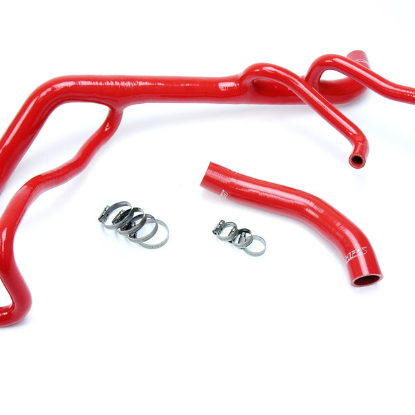 HPS Performance High Temp Reinforced Silicone Radiator Coolant Hose Kit Red 57-1664-RED