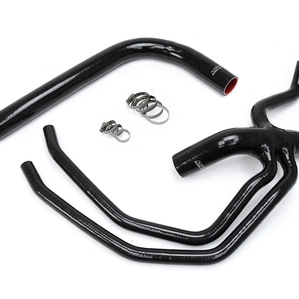 HPS Performance High Temp Reinforced Silicone Radiator Coolant Hose Kit Black 57-1673-BLK