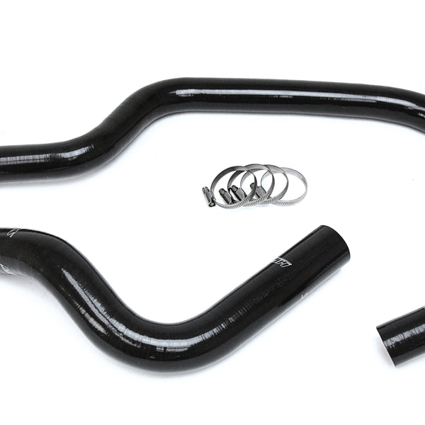 HPS Performance High Temp Reinforced Silicone Radiator Coolant Hose Kit Black 57-1686R-BLK