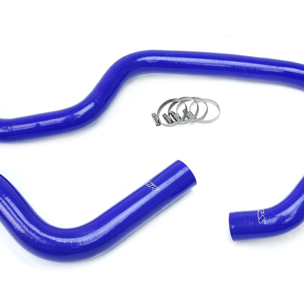 HPS Performance High Temp Reinforced Silicone Radiator Coolant Hose Kit Blue 57-1686R-BLUE