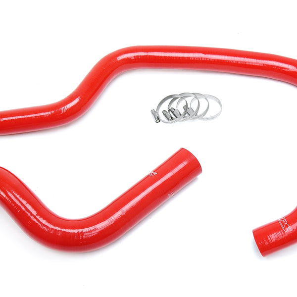 HPS Performance High Temp Reinforced Silicone Radiator Coolant Hose Kit Red 57-1686R-RED
