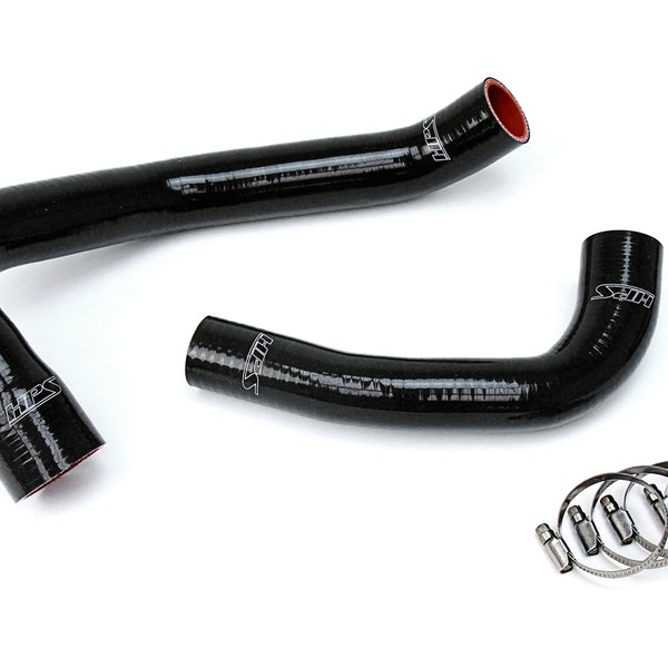HPS Performance High Temp Reinforced Silicone Radiator Coolant Hose Kit Black 57-1688-BLK