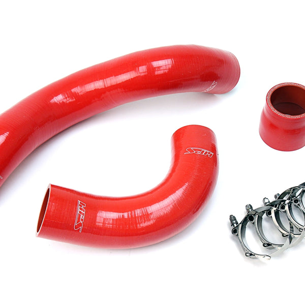 HPS Performance High Temp Reinforced Silicone Intercooler Hose Boots Kit Red 57-1697-RED