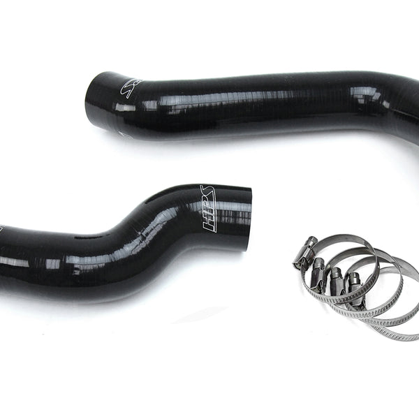HPS Performance High Temp Reinforced Silicone Radiator Coolant Hose Kit Black 57-1698-BLK