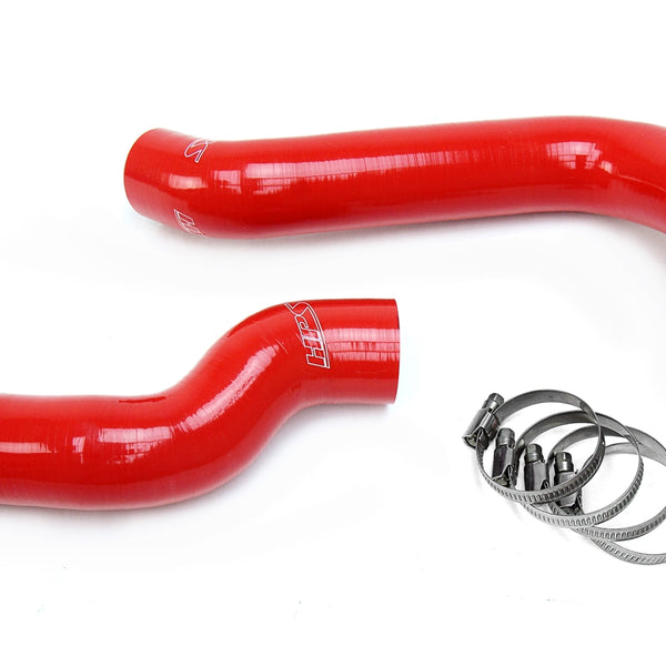 HPS Performance High Temp Reinforced Silicone Radiator Coolant Hose Kit Red 57-1698-RED