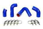 HPS Performance Silicone Transmission Oil Cooler Coolant Hose Kit Mack Trucks 2007-2010 LEU612 Replace OE Part # 20934539  21548313  21794132  21794129 Blue 57-1708-BLUE