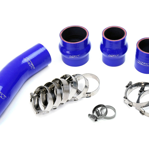 HPS Performance High Temp Reinforced Silicone Intercooler Hose Boots Kit Blue 57-1711-BLUE