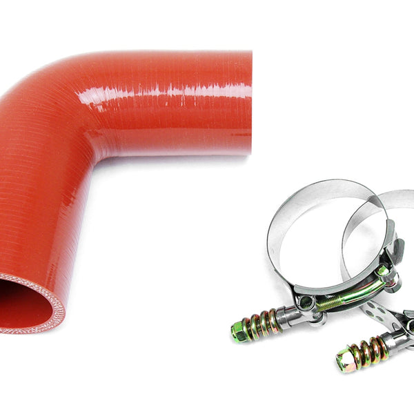 HPS Performance Silicone Transmission Oil Cooler Coolant Hose Volvo Mack MP7 Engine Trucks replace OE Part # 23092712  57-1713 Orange 57-1713