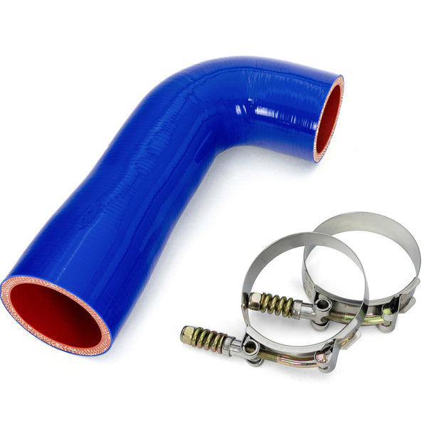 HPS Performance Silicone Transmission Oil Cooler Coolant Hose Volvo Mack MP7 Engine Trucks replace OE Part # 22882161  57-1714 Blue 57-1714-BLUE