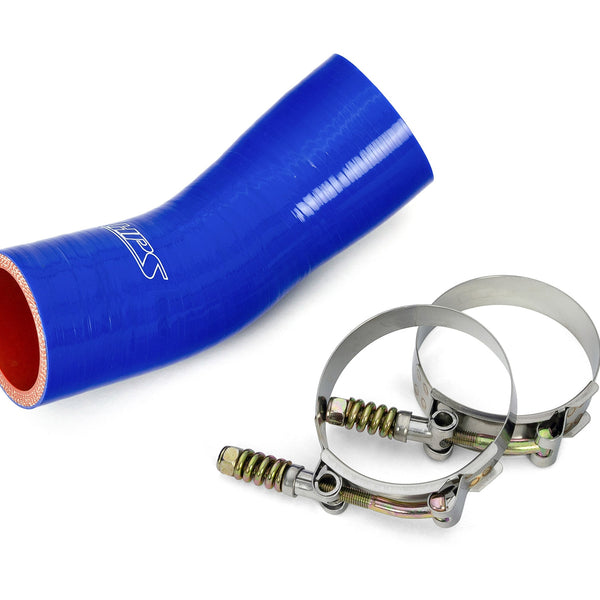 HPS Performance Silicone Transmission Oil Cooler Coolant Hose Volvo Mack MP7 Engine Trucks replace OE Part # 22891976 57-1719 Blue 57-1719-BLUE