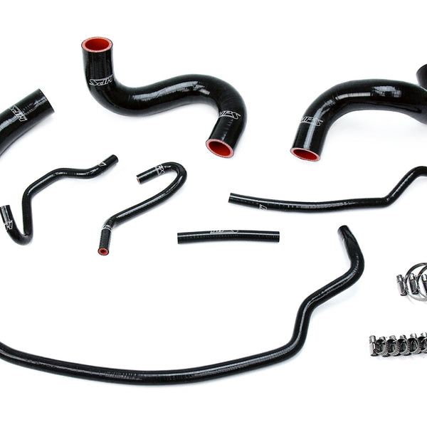 HPS Performance High Temp Reinforced Silicone Radiator Coolant Hose Kit Black 57-1723-BLK
