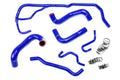 HPS Performance High Temp Reinforced Silicone Radiator Coolant Hose Kit Blue 57-1725-BLUE