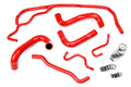 HPS Performance High Temp Reinforced Silicone Radiator Coolant Hose Kit Red 57-1725-RED