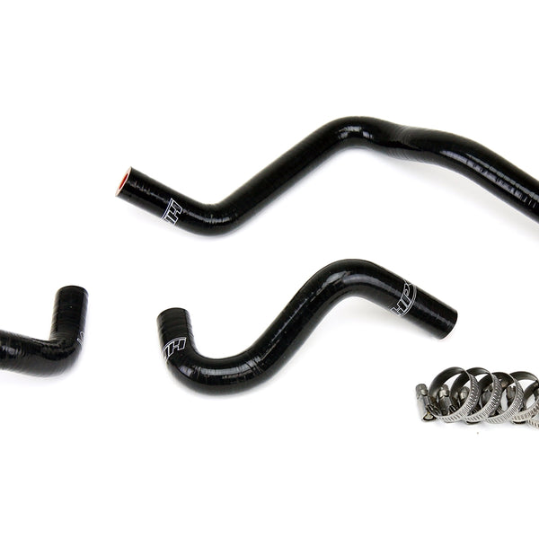 HPS Performance High Temp Reinforced Silicone Engine Oil Cooler Coolant Hose Kit Black 57-1748-BLK