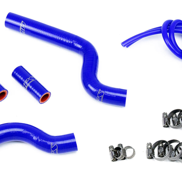 HPS Performance High Temp Reinforced Silicone Radiator Coolant Hose Kit Blue 57-1756-BLUE