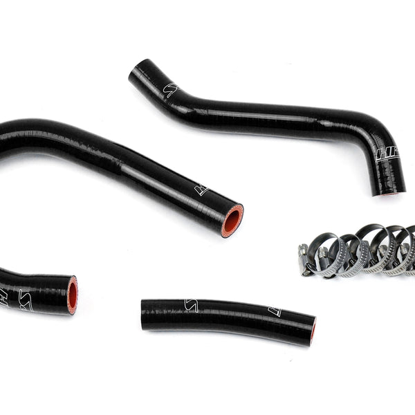 HPS Performance High Temp Reinforced Silicone Radiator Coolant Hose Kit Black 57-1757-BLK