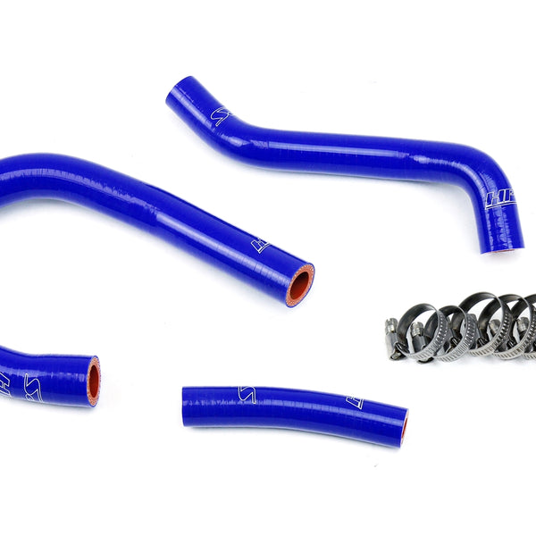 HPS Performance High Temp Reinforced Silicone Radiator Coolant Hose Kit Blue 57-1757-BLUE