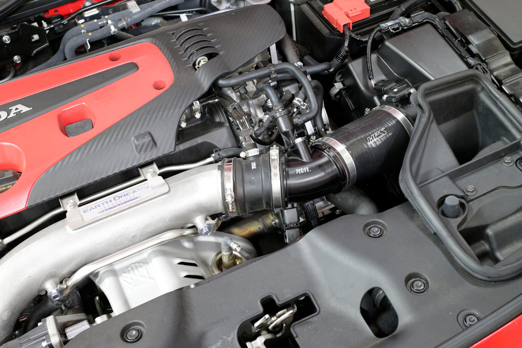 HPS Performance High Temp Reinforced Silicone Air Intake Hose Kit, Black, 57-1765-BLK