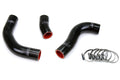 HPS Performance High Temp Reinforced Silicone Radiator Coolant Hose Kit Black 57-1776-BLK
