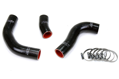HPS Performance High Temp Reinforced Silicone Radiator Coolant Hose Kit Black 57-1776-BLK